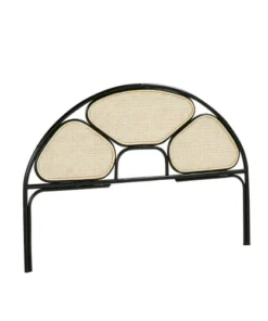 BOIS DESSUS BOIS DESSOUS Tête De Lit En Cannage Et Rotin Noir 160 Cm -Boutique Maisons du Monde tete de lit en cannage et rotin noir 160 cm 2