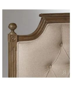 Robin Des Bois Tête De Lit En Chêne Et Lin -Boutique Maisons du Monde tete de lit en chene et lin 2