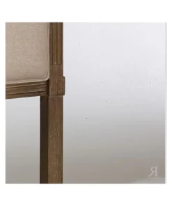 Robin Des Bois Tête De Lit En Chêne Et Lin -Boutique Maisons du Monde tete de lit en chene et lin 3