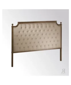 Robin Des Bois Tête De Lit En Chêne Et Lin -Boutique Maisons du Monde tete de lit en chene et lin 4