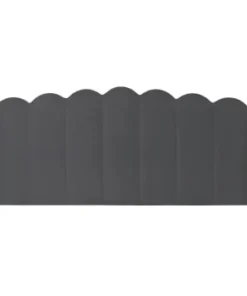 RNT By Really Nice Things Tête De Lit En Contreplaqué Et Velours Gris Froid. -Boutique Maisons du Monde tete de lit en contreplaque et velours gris froid shell 1