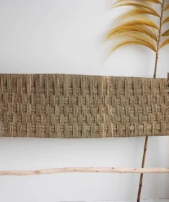 HYDILE Tête De Lit En Doum Et Bois D'eucalyptus 6 HYDILE Tête De Lit En Doum Et Bois D'eucalyptus -Boutique Maisons du Monde tete de lit en doum et bois d eucalyptus 1