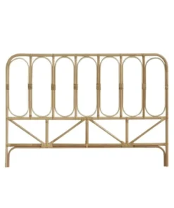 BOIS DESSUS BOIS DESSOUS TĂȘte De Lit En Rotin 160 Cm