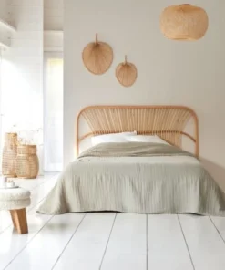 Tikamoon Tête De Lit En Rotin 160 Cm