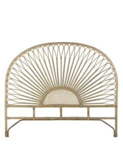 MOYCOR Tête De Lit En Rotin Beige L 160 Cm