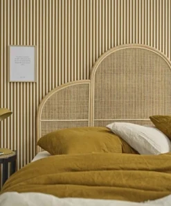 BOIS DESSUS BOIS DESSOUS Tête De Lit En Rotin Et Cannage 160 Cm -Boutique Maisons du Monde tete de lit en rotin et cannage 160 cm 2