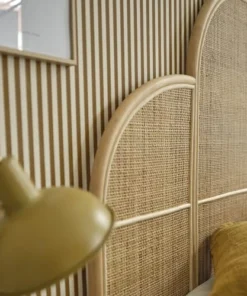 BOIS DESSUS BOIS DESSOUS Tête De Lit En Rotin Et Cannage 160 Cm -Boutique Maisons du Monde tete de lit en rotin et cannage 160 cm 3