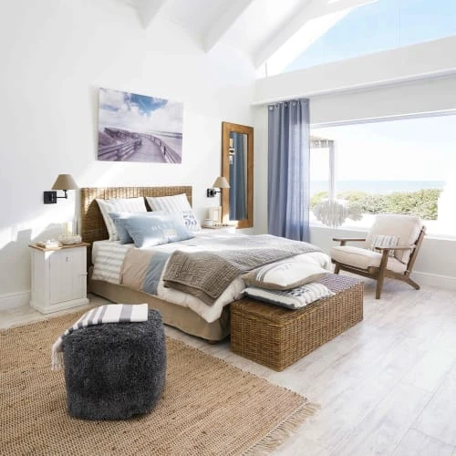 Maisons Du Monde Tête De Lit En Rotin Kubu Et Mahogany Massif L 160 Cm 7 Maisons Du Monde Tête De Lit En Rotin Kubu Et Mahogany Massif L 160 Cm – Image 5