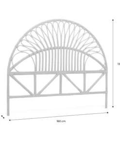 Alice's Garden Tête De Lit En Rotin Naturel -Boutique Maisons du Monde tete de lit en rotin naturel 4