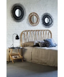 Kok Maison Tête De Lit En Rotin Vintage L160 Beige -Boutique Maisons du Monde tete de lit en rotin vintage l160 beige 1