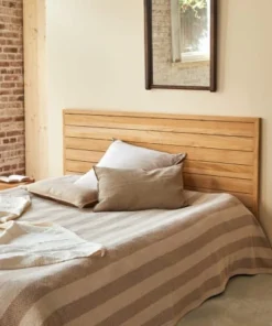 Tikamoon Tête De Lit En Teck Massif 165 Cm -Boutique Maisons du Monde tete de lit en teck massif 165 cm 3