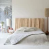 Tikamoon Tête De Lit En Teck Massif 180 Cm -Boutique Maisons du Monde tete de lit en teck massif 180 cm