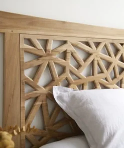 Tikamoon Tête De Lit En Teck Massif 210 Cm -Boutique Maisons du Monde tete de lit en teck massif 210 cm 2