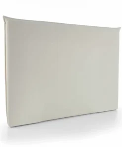 Oviala TĂȘte De Lit En Tissu Blanc 140 Cm