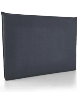 Oviala Tête De Lit En Tissu Gris Anthracite 140 Cm