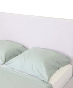 HOMIFAB Tête De Lit En Tissu Gris Clair 140 Cm -Boutique Maisons du Monde tete de lit en tissu gris clair 140 cm 11