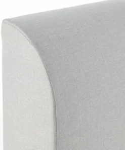 Oviala Tête De Lit En Tissu Gris Clair 140 Cm -Boutique Maisons du Monde tete de lit en tissu gris clair 140 cm 17