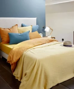 Oviala Tête De Lit En Tissu Gris Clair 140 Cm -Boutique Maisons du Monde tete de lit en tissu gris clair 140 cm 2