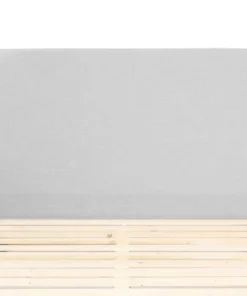 HOMIFAB Tête De Lit En Tissu Gris Clair 160 Cm 10 HOMIFAB Tête De Lit En Tissu Gris Clair 160 Cm -Boutique Maisons du Monde tete de lit en tissu gris clair 160 cm 2