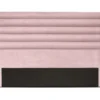 Usinestreet Tête De Lit En Tissu LUCA - Rose, Largeur - 140 Cm -Boutique Maisons du Monde tete de lit en tissu luca rose largeur 140 cm