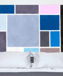 Mademoiselle Tiss TĂȘte De Lit En Tissu Sans Support En Bois 160*140 Cm