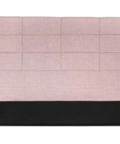 Usinestreet Tête De Lit En Tissu WILLY - Rose, Largeur - 140 Cm