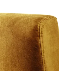 Drawer Tête De Lit En Velours 170 Cm Jaune Moutarde -Boutique Maisons du Monde tete de lit en velours 170 cm jaune moutarde 5