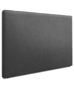 CXL By Christian Lacroix Tête De Lit En Velours Gris Foncé 120x200x10