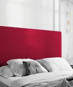 CXL By Christian Lacroix Tête De Lit En Velours Rouge 120x140x10 -Boutique Maisons du Monde tete de lit en velours rouge 120x140x10 1