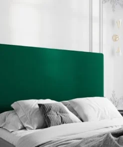 CXL By Christian Lacroix Tête De Lit En Velours Vert Bouteille 120x200x10 -Boutique Maisons du Monde tete de lit en velours vert bouteille 120x200x10 1