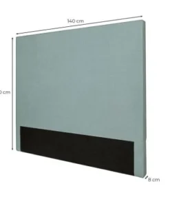 Usinestreet Tête De Lit Lisse En Tissu NUMA - Beige, Largeur - 140 Cm -Boutique Maisons du Monde tete de lit lisse en tissu numa beige largeur 140 cm 5