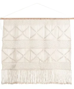 Maisons Du Monde Tête De Lit Macramé En Coton Et Corde