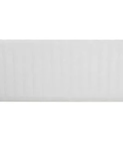 HOMIFAB Tête De Lit Matelassé En Tissu Gris Clair 140 Cm