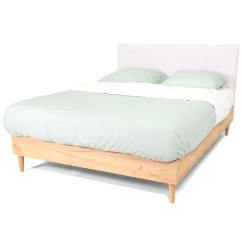 HOMIFAB Tête De Lit Matelassé En Tissu Gris Clair 160 Cm 8 HOMIFAB Tête De Lit Matelassé En Tissu Gris Clair 160 Cm – Image 6