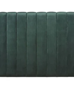 Maisons Du Monde Tête De Lit Matelassée 160 En Velours Vert