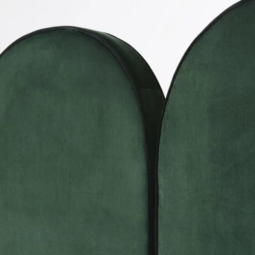 Maisons Du Monde Tête De Lit Modulable Professionnelle En Velours Vert 60x170 5 Maisons Du Monde Tête De Lit Modulable Professionnelle En Velours Vert 60x170 – Image 3