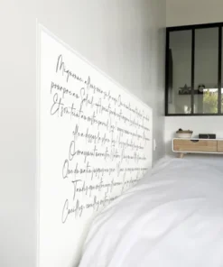 99Déco Tête De Lit Papier Peint Calligraphie Poème Noir 180cm 8 99Déco Tête De Lit Papier Peint Calligraphie Poème Noir 180cm -Boutique Maisons du Monde tete de lit papier peint calligraphie poeme noir 180cm 2