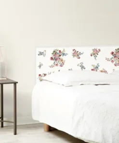 99Déco Tête De Lit Papier Peint Fleurs Vintage Couleurs 180cm -Boutique Maisons du Monde tete de lit papier peint fleurs vintage couleurs 180cm 3