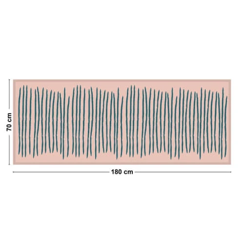 99Déco Tête De Lit Papier Peint Graphique Rose 180cm 3 99Déco Tête De Lit Papier Peint Graphique Rose 180cm