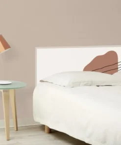 99Déco Tête De Lit Papier Peint Graphique Terracotta 160cm -Boutique Maisons du Monde tete de lit papier peint graphique terracotta 160cm 3