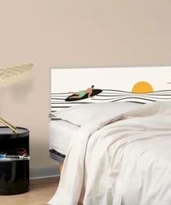 99Déco Tête De Lit Papier Peint Graphique Vague Surf 180cm 9 99Déco Tête De Lit Papier Peint Graphique Vague Surf 180cm -Boutique Maisons du Monde tete de lit papier peint graphique vague surf 180cm 3