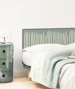 99Déco Tête De Lit Papier Peint Graphique Vert Sauge 140cm 7 99Déco Tête De Lit Papier Peint Graphique Vert Sauge 140cm -Boutique Maisons du Monde tete de lit papier peint graphique vert sauge 140cm 1