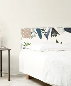 99Déco Tête De Lit Papier Peint Jungle Tropical Couleurs Blanc 140cm 9 99Déco Tête De Lit Papier Peint Jungle Tropical Couleurs Blanc 140cm -Boutique Maisons du Monde tete de lit papier peint jungle tropical couleurs blanc 140cm 3