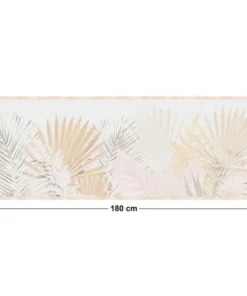 99Déco Tête De Lit Papier Peint Jungle Végétal Pastel 180cm