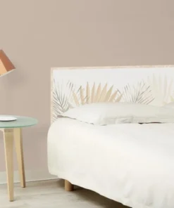 99Déco Tête De Lit Papier Peint Jungle Végétal Pastel 180cm -Boutique Maisons du Monde tete de lit papier peint jungle vegetal pastel 180cm 3