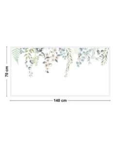99Déco Tête De Lit Papier Peint Nature Arche Fleurs 140cm