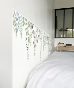 99Déco Tête De Lit Papier Peint Nature Arche Fleurs 160cm -Boutique Maisons du Monde tete de lit papier peint nature arche fleurs 160cm 2