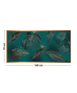 99Déco Tête De Lit Papier Peint Nature Monstera Vert 140cm