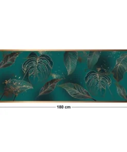 99Déco Tête De Lit Papier Peint Nature Monstera Vert 180cm