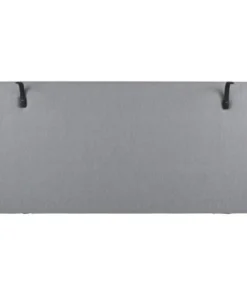 Maisons Du Monde Tête De Lit Professionnelle Connectée Gris Chiné 140 Avec Liseuse Intégrée